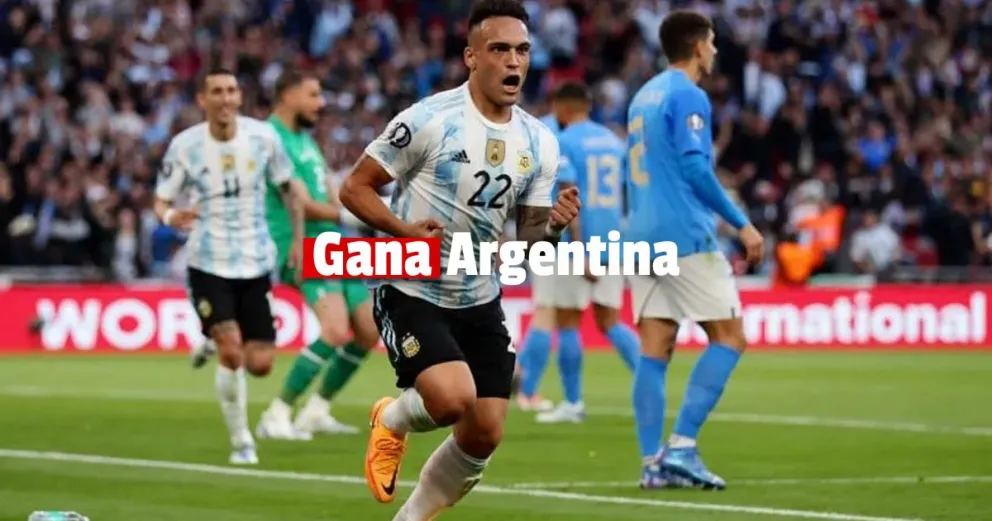 Con un Messi fantástico, Argentina derrota 2-0 a Italia en Wembley por la Finalísima 