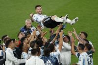 En pleno Wembley, la Selección argentina cantó "el que no salta es un inglés" [VIDEO]