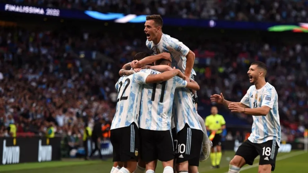Video: reviví los goles de la Selección argentina en Wembley