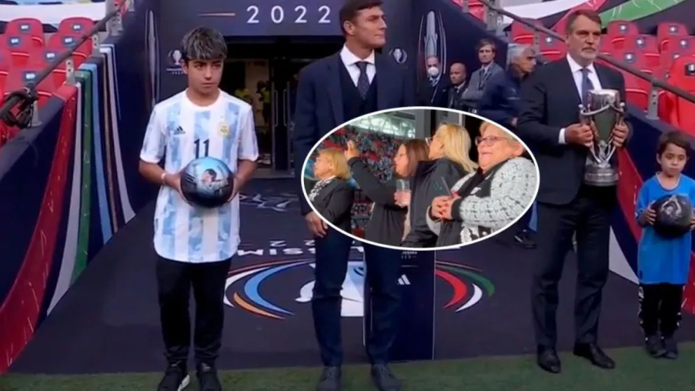 La Finalissima tuvo el homenaje a Maradona: la reacción de las hermanas de Diego
