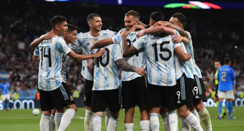 La Scaloneta consiguió un particular logro en Inglaterra