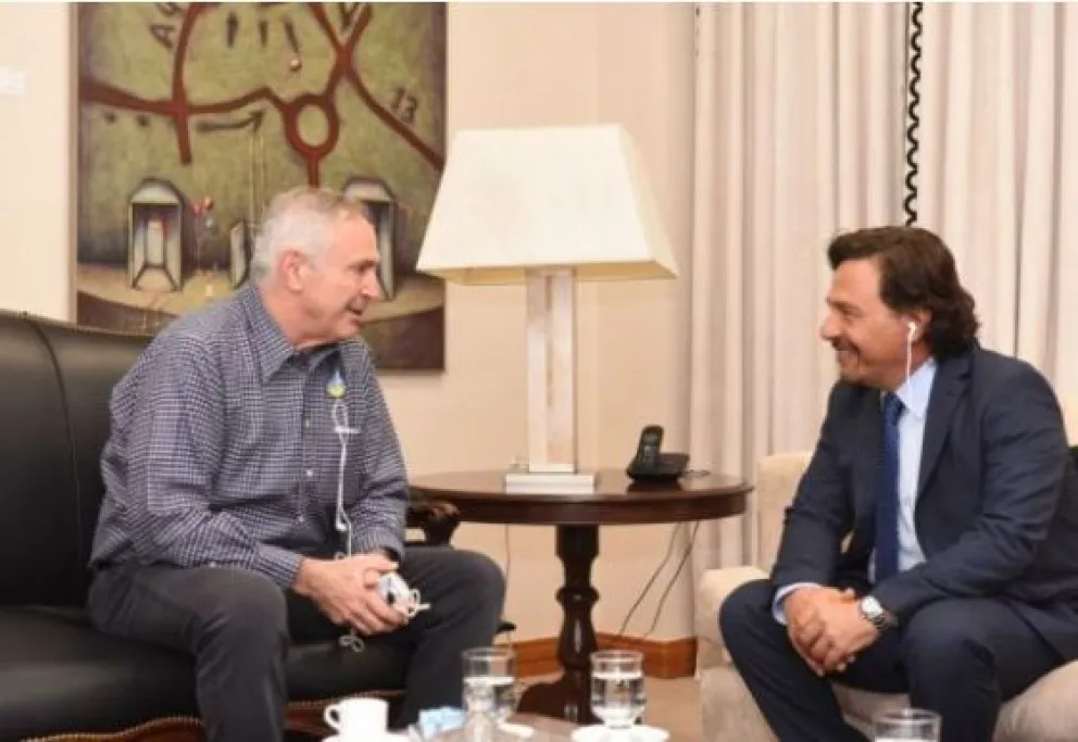 El Gobernador Gustavo Sáenz mantuvo reuniones estratégicas en Washington