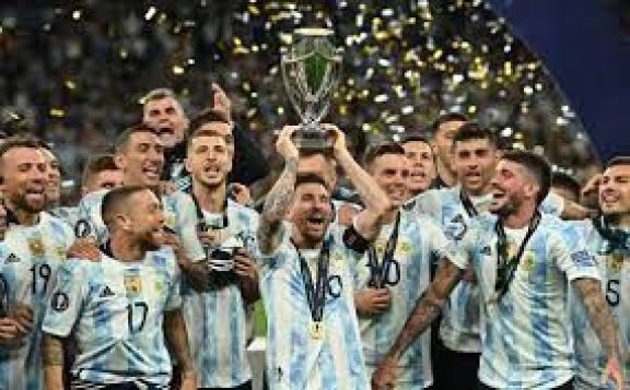 Argentina dio un recital de fútbol en Wembley de la mano de Messi, 