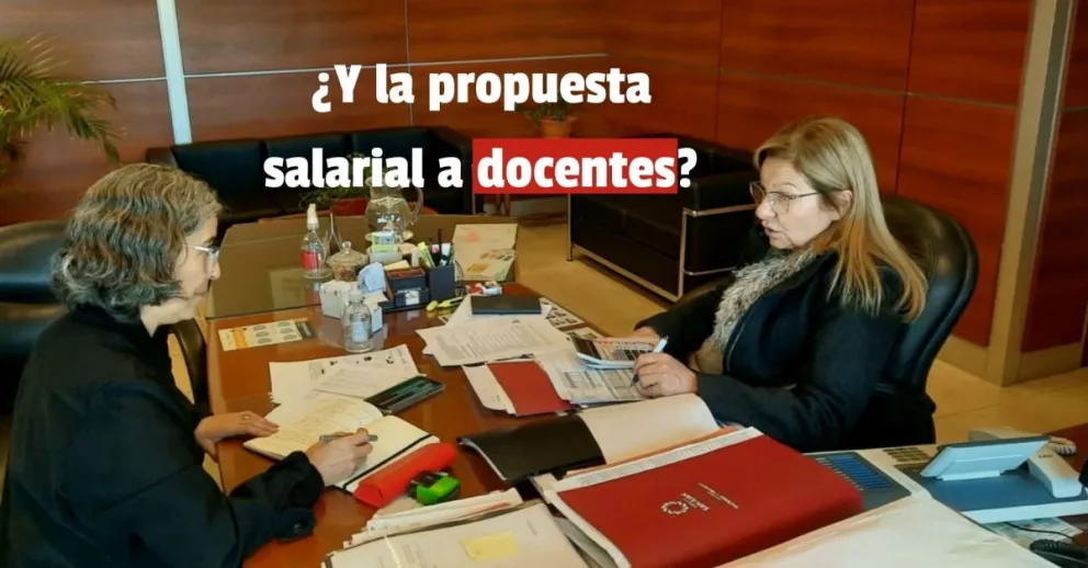 ¿Y la propuesta salarial a docentes?