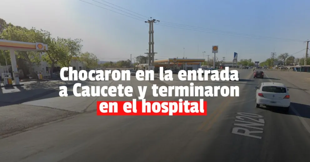 Un siniestro vial dejó a dos personas con heridas graves 