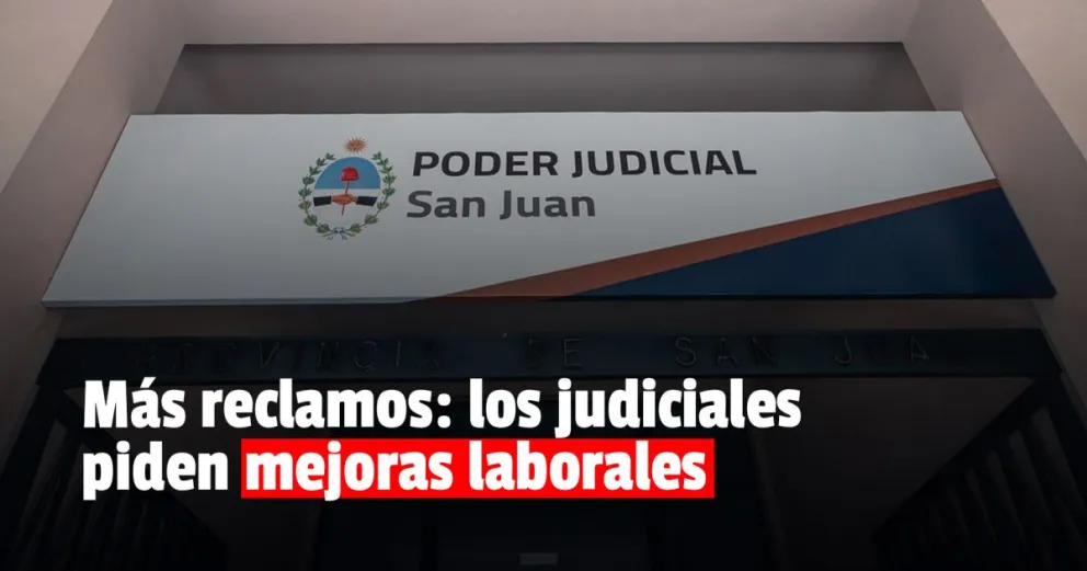 Los empleados judiciales reclaman por mejoras laborales