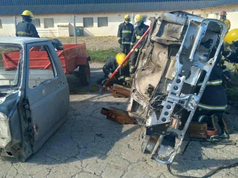 La capacitación es indispensable en la vida de un bombero voluntario