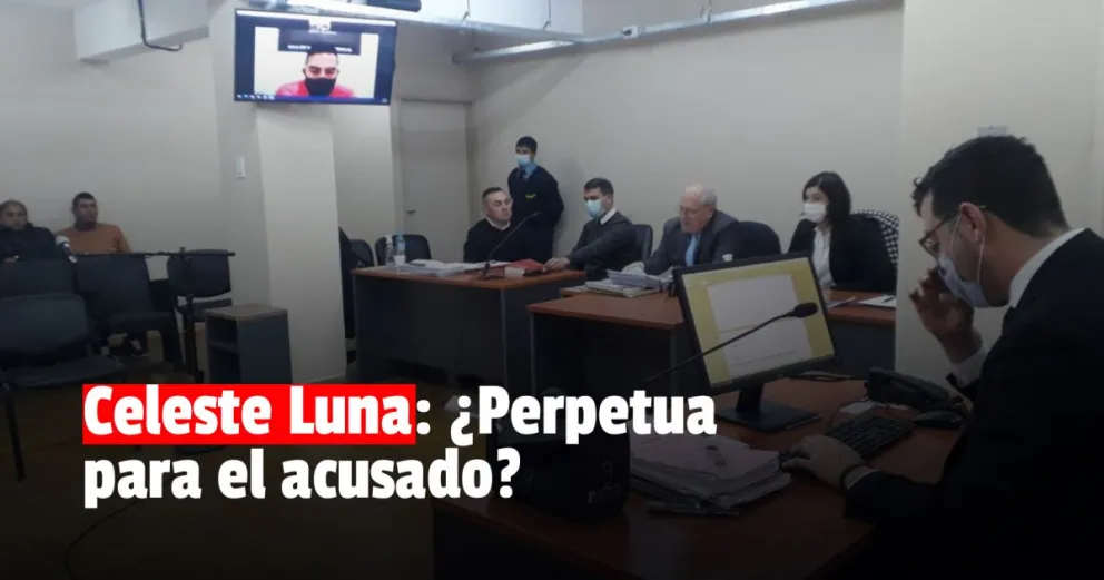 Pidieron perpetua para Mallea por el femicidio de Celeste Luna