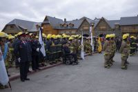 Homenaje a los bomberos: "Es aquel que deja todo por la comunidad"