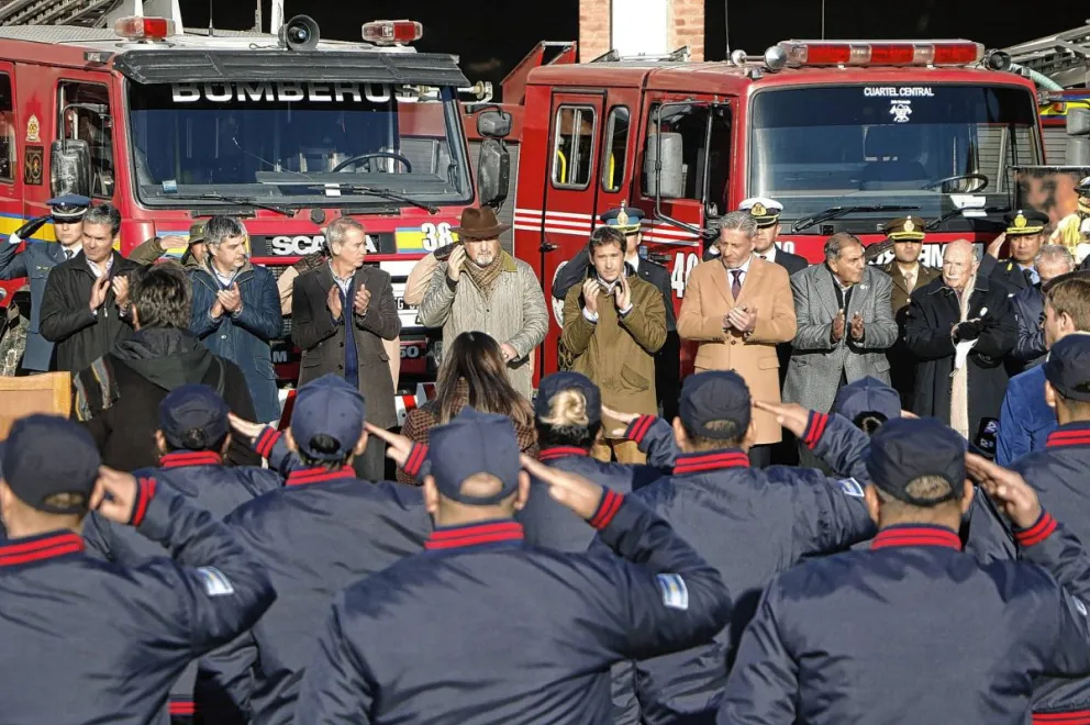 En el día del Bombero Voluntario, Provincia avanza con la construcción de un Centro de Capacitación Regional 