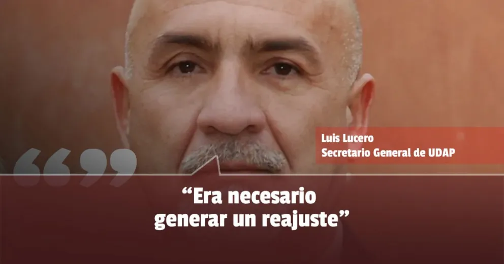Lucero: "Era necesario generar un reajuste"