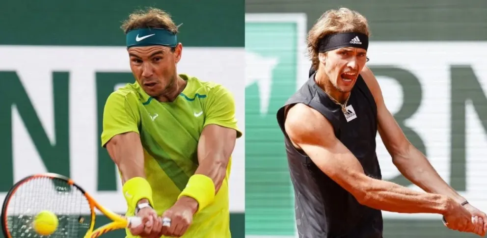 Semifinales de Roland Garros: Nadal vs Zverev y Ruud vs Cilic