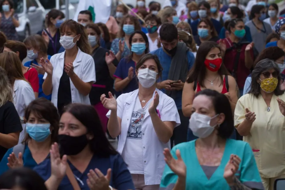 Semana de tensión entre los hospitalarios, mientras el gobierno brinda sus números por los paros