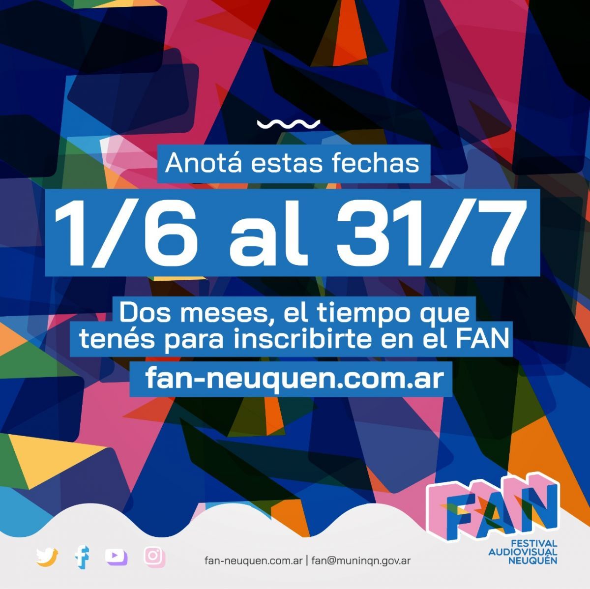 Abre la inscripción para el FAN, Festival Audiovisual Neuquen