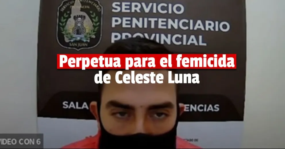 Condenaron a prisión perpetua al asesino de Celeste Luna