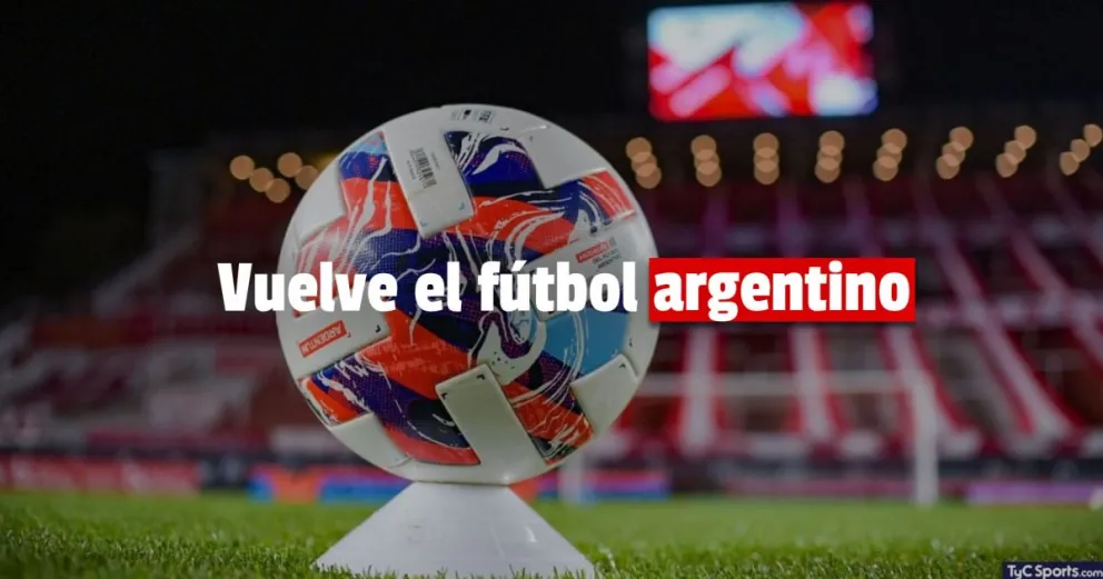 Regresa el fútbol argentino con una nueva Liga Profesional