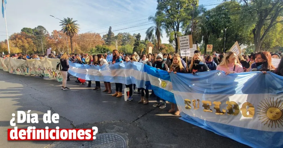 Tras el cuarto intermedio, se reanudó la paritaria docente 