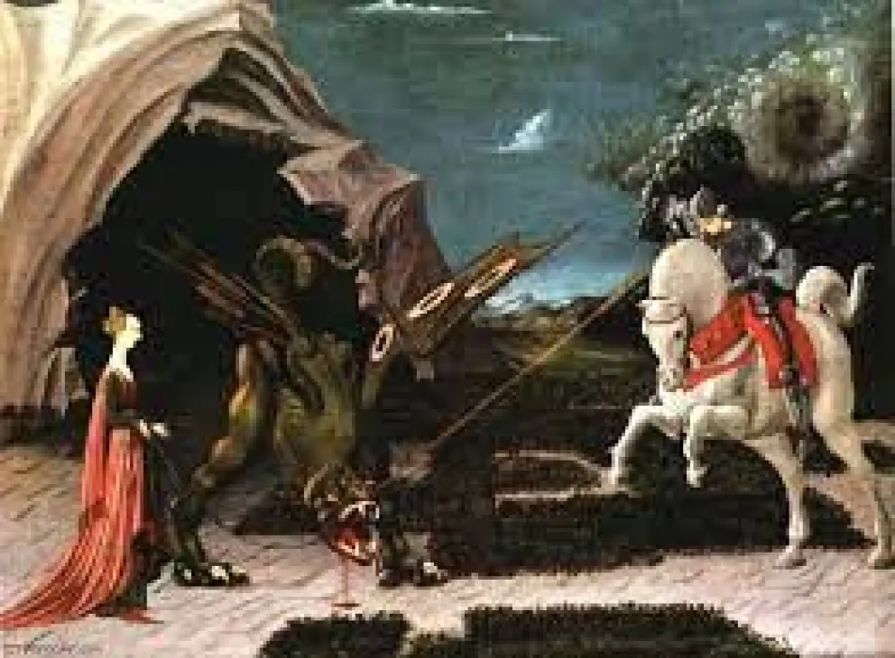 San Jorge, los misterios de la “Leyenda áurea” y el dragón