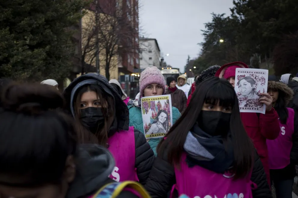 A 7 años del primer Ni Una Menos, hubo marcha en Bariloche