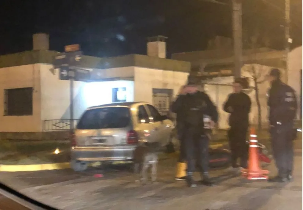 No paran los accidentes y otro motociclista quedó herido
