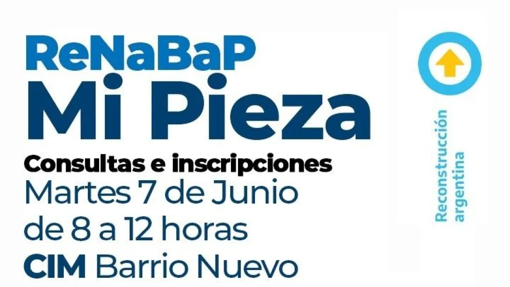 Mirá a donde te podes ir a anotar al Plan Mi Pieza para mejoraras habitacionales