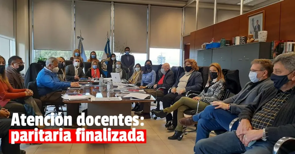 Finalizó la reunión por la paritaria docente