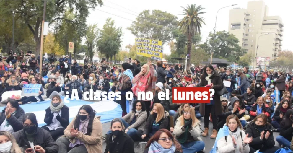 ¿A clases o no el lunes?