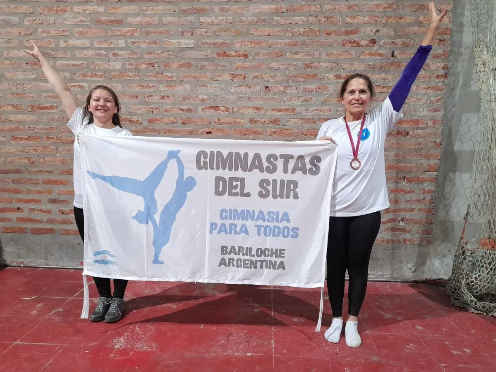 Con 58 años fue quinta en una competencia provincial de gimnasia artística