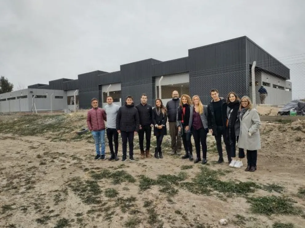 Avanza la construcción del nuevo merendero en barrio Alta Barda
