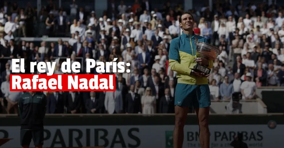 Rafael Nadal ganó la final de Roland Garros y consiguió su 14° título en París