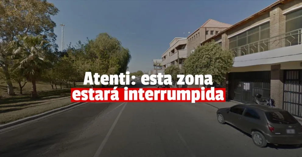Por trabajos de OSSE, interrumpirán un tramo de la Avenida Circunvalación