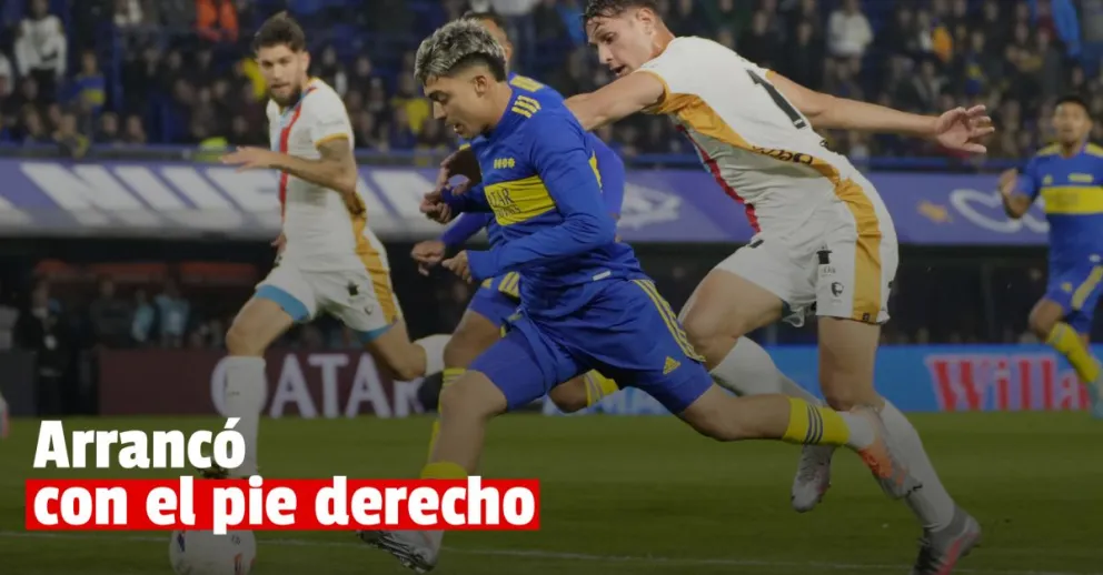 Boca comenzó la Liga con una victoria frente a Arsenal