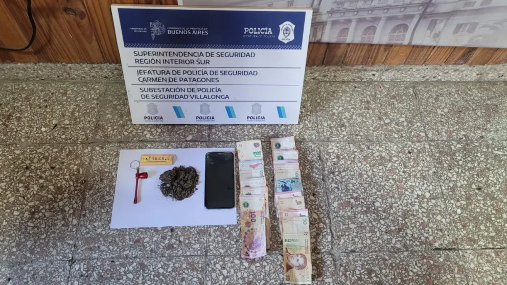 Un joven fue detenido por Policía luego de encontrarle marihuana en su poder 