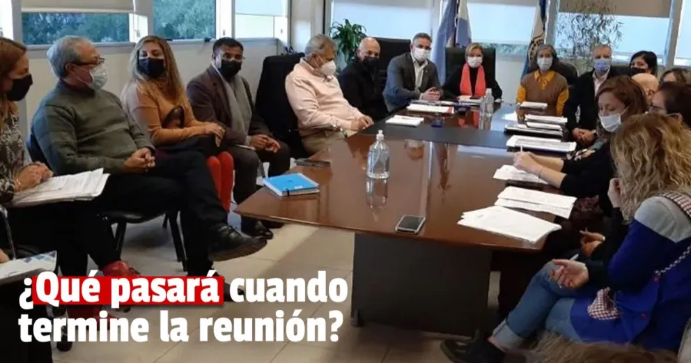Comenzó la mesa de diálogo entre Gobierno, autoconvocados y los gremios docentes