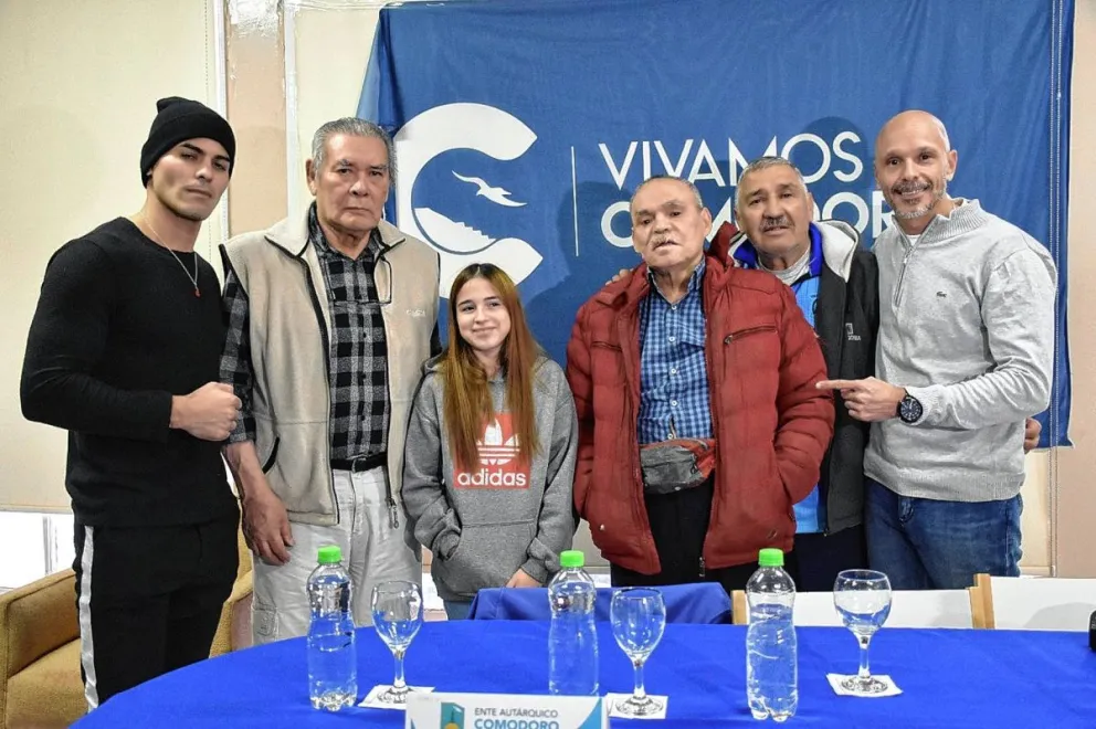Se presentó el Festival de Boxeo “Homenaje a Ratín Pacheco y Oscar Rojas”
