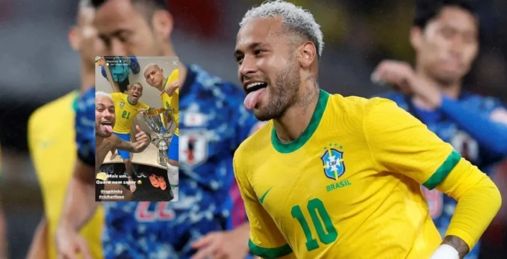 Se puso picante: Neymar volvió a chicanear a la Selección Argentina