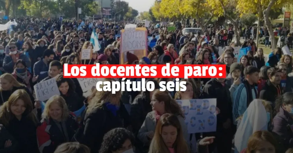Los docentes decidieron parar otra vez