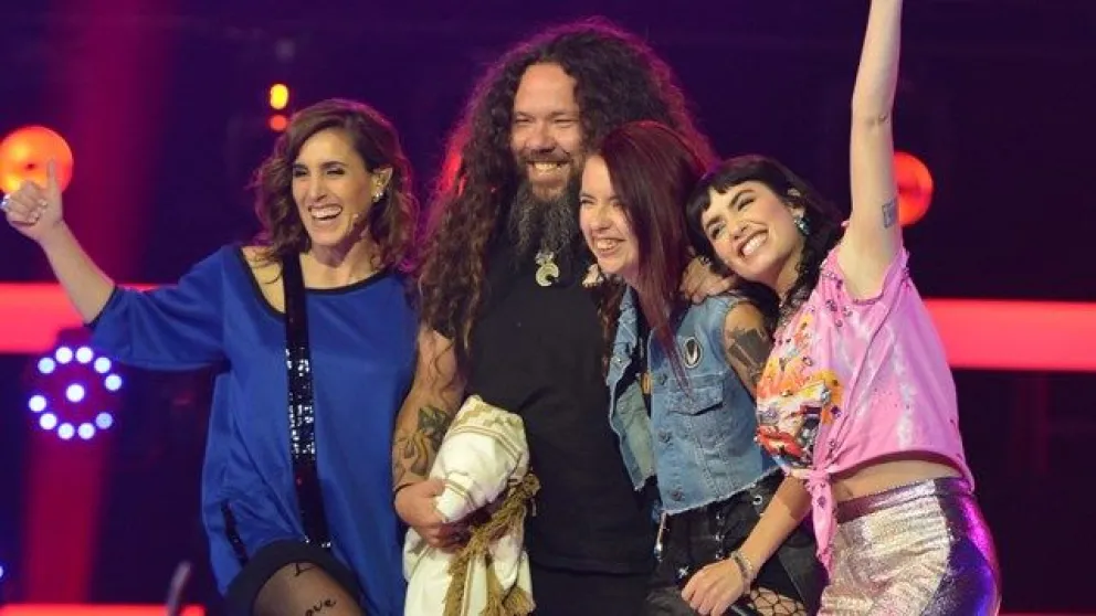 Un momento único: padre e hija se presentaron en La Voz Argentina y pasaron a otra ronda