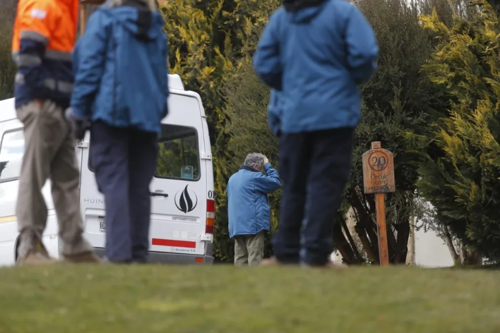 Imágenes del lugar: continúan los trabajos de búsqueda de los dos turistas 