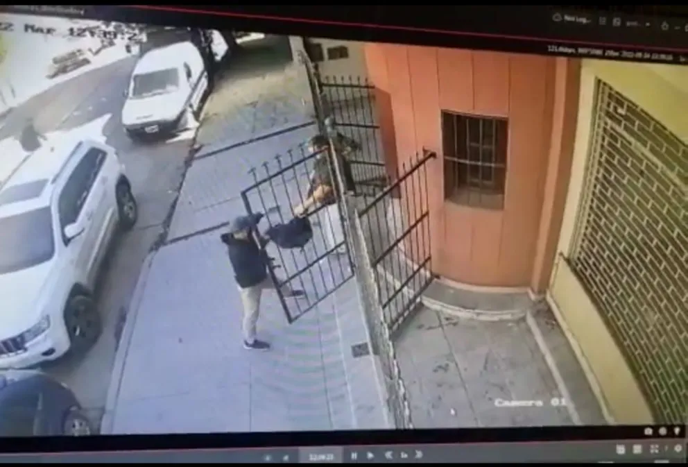 |VIDEO| De no creer: se vino desde Buenos Aires, pero no como turista sino como ladrón