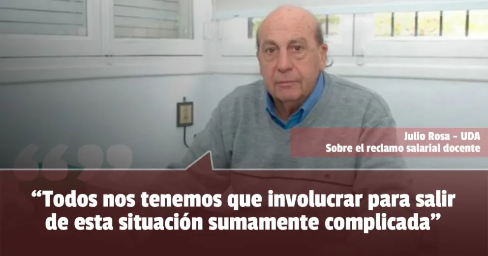 Desde UDA se mostraron en disconformidad con el paro docente 