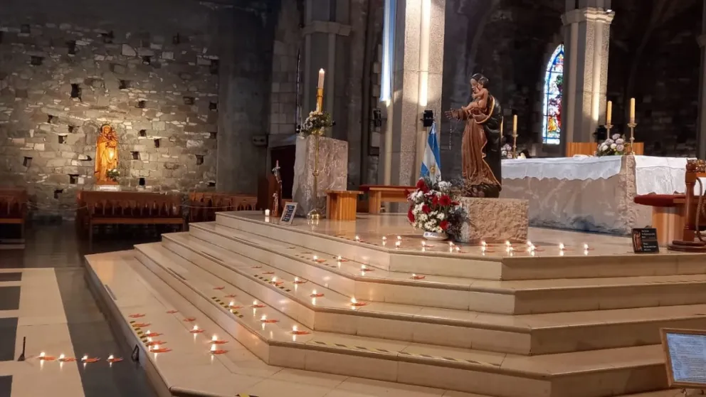 Recordaron la llegada de la imagen de la Virgen a la iglesia Catedral