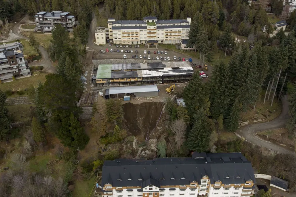 Desde el aire: Así quedó la zona donde se produjo el alud