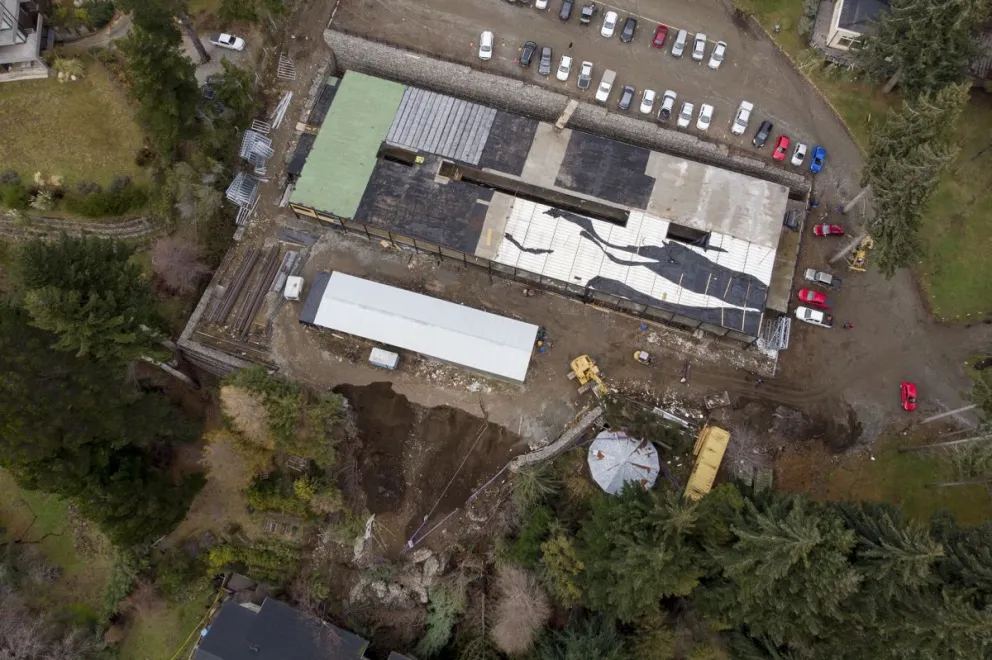 Confirmaron que el Municipio había ordenado paralizar la obra en Villa Huinid