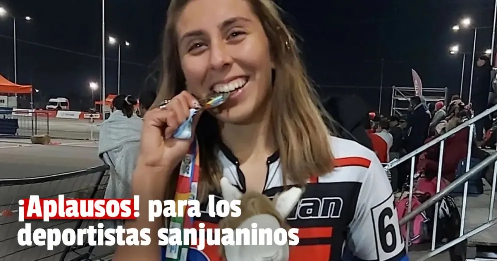 Los deportistas sanjuaninos ya suman 32 medallas en el Sudamericano