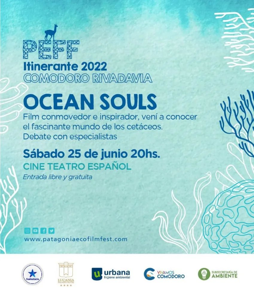 El Patagonia Eco Film Fest llega a Comodoro Rivadavia en su versión Itinerante