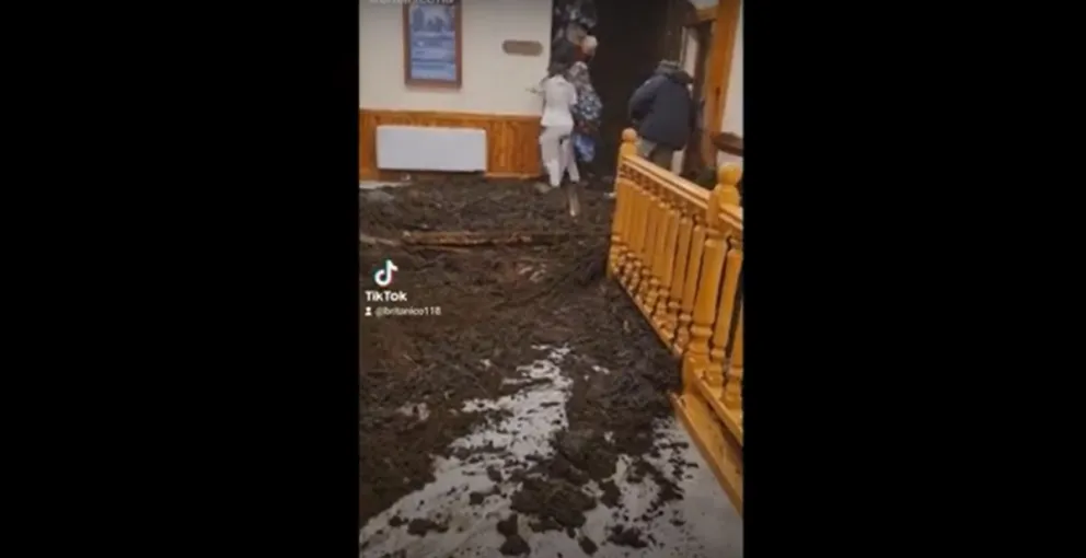 Video: Imágenes tras el alud