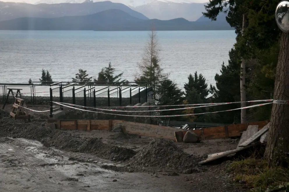 Imagenes posteriores al deslave ocurrido en el hotel / Foto de archivo