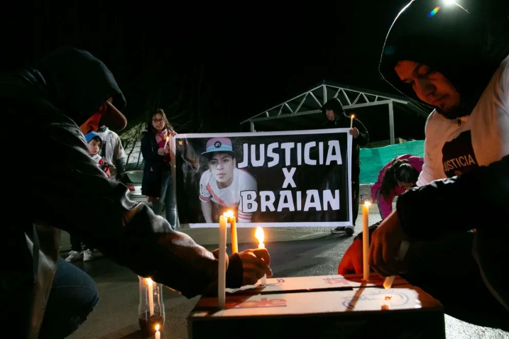 A un mes de la muerte de Brian, pidieron Justicia en el estacionamiento donde fue asesinado