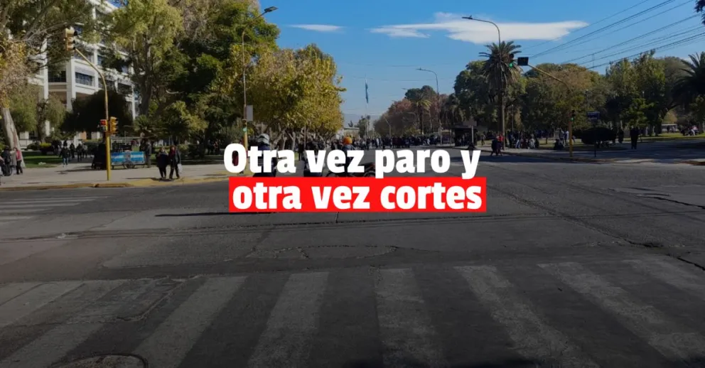 Por las manifestaciones docentes otra vez habrá cortes y desvíos